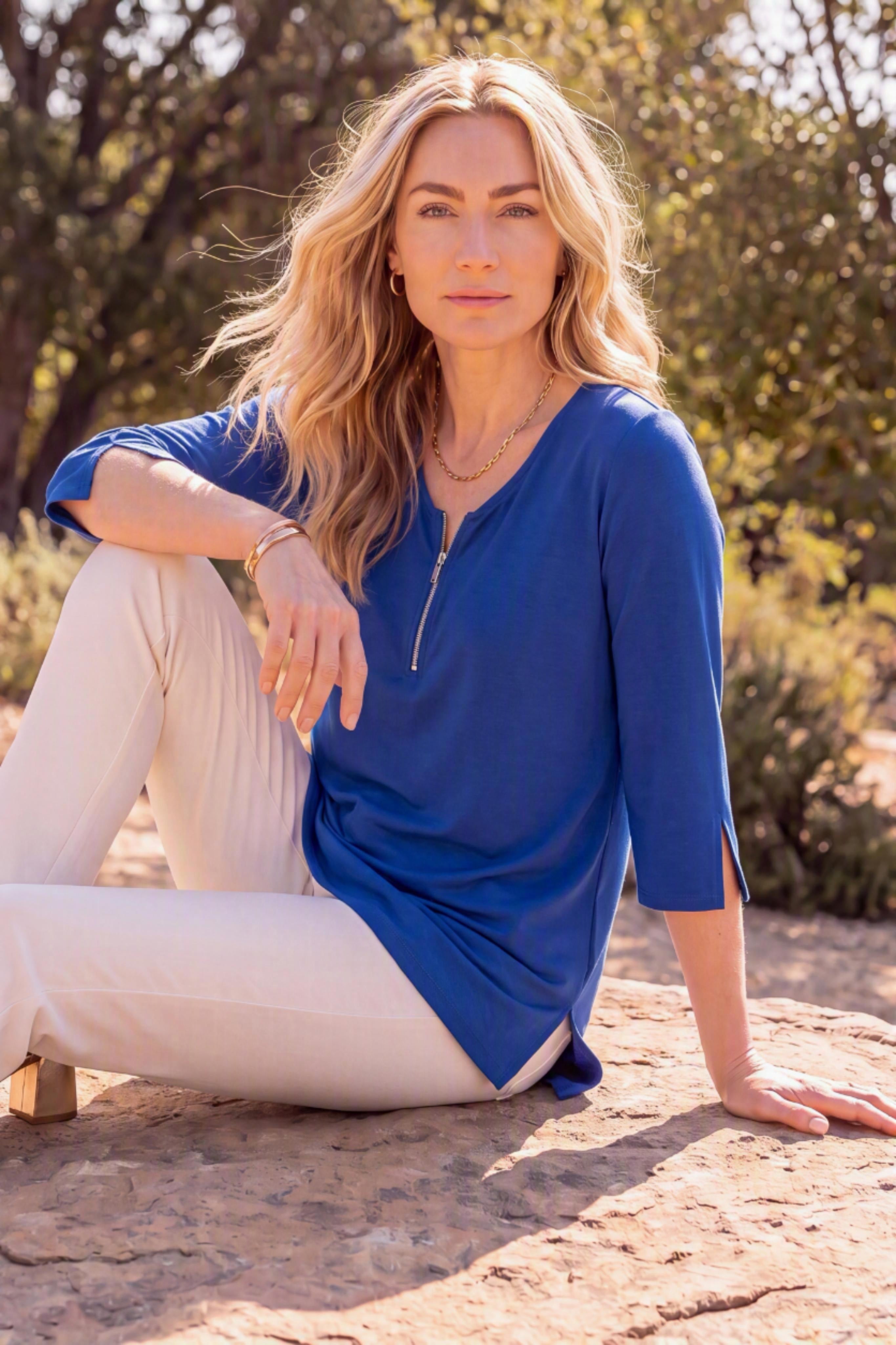 Suprema&reg; Studio Half-Zip Tunic image number 0