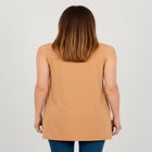 Stretch Knit Tunic Tank image number null
