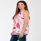 Stretch Knit Tunic Tank image number null