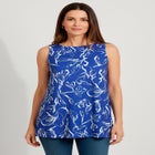 Stretch Knit Tunic Tank image number 0