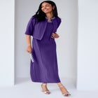 2-Piece Beaded Jacket Dress image number null