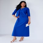 2-Piece Beaded Jacket Dress image number null