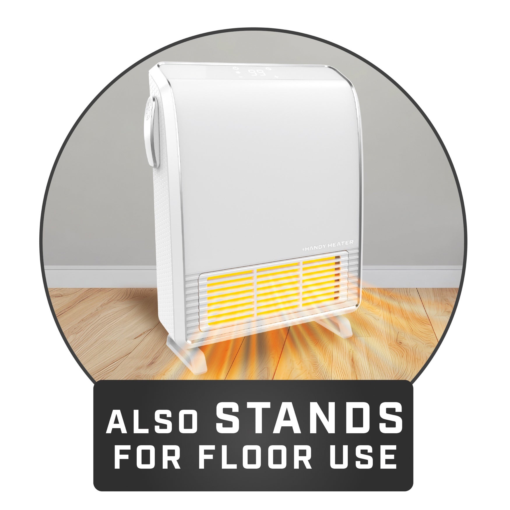 Handy Heater Wall Mount or Floor Room Heater image number 8