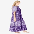 Long Tiered Print Lounger image number null