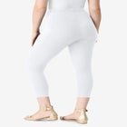 Side-Pocket Essential Capri Legging image number null