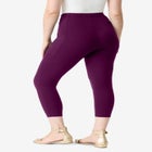 Side-Pocket Essential Capri Legging image number 1