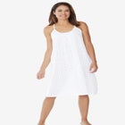 Breezy Eyelet Short Nightgown image number null