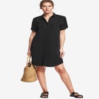 Button Front Linen Shirtdress image number null