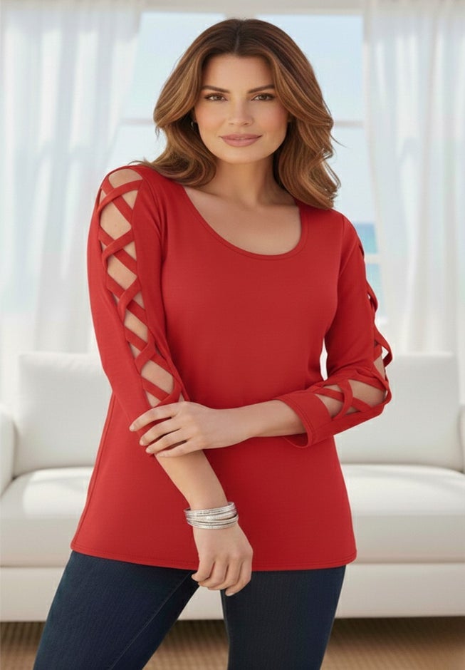 Ultimate Lattice Sleeve Tee image number 1