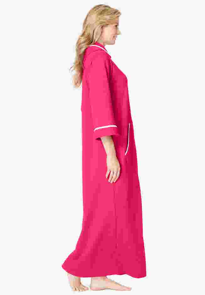 Long French Terry Robe image number 2