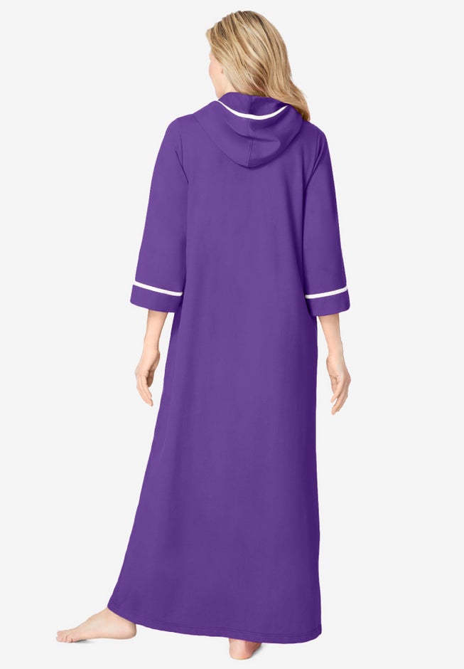 Long French Terry Robe image number 1