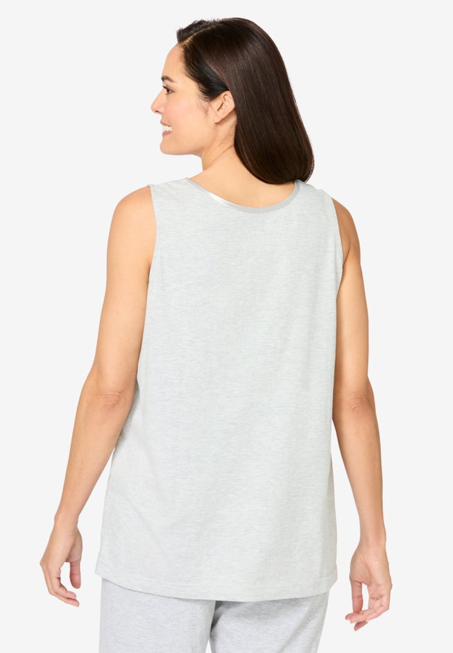 Knit Sleep Tank image number 1