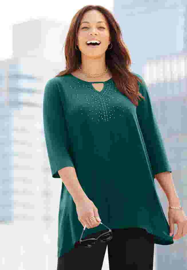 AnyWear Keyhole Tunic image number 0