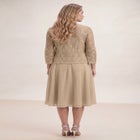 Glitter & Lace Jacket Dress Set image number null
