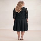 Glitter & Lace Jacket Dress Set image number null