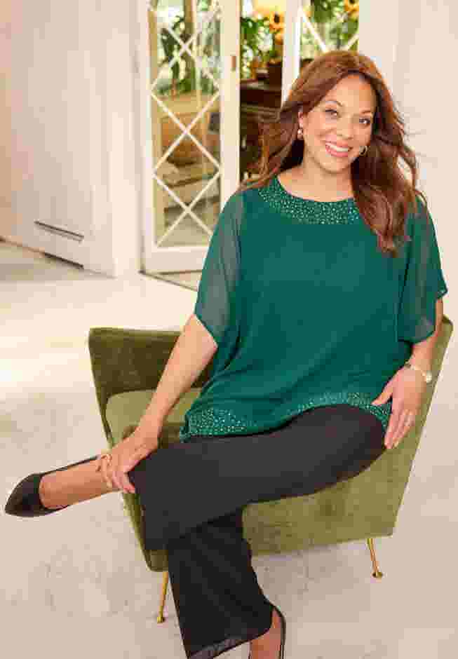 Embellished Poncho image number 5