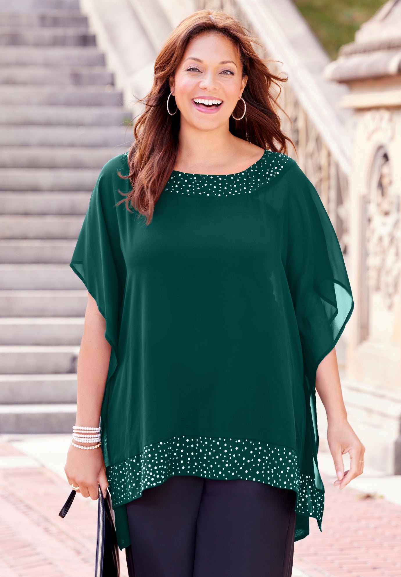 Embellished Poncho image number 4