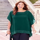Embellished Poncho image number null