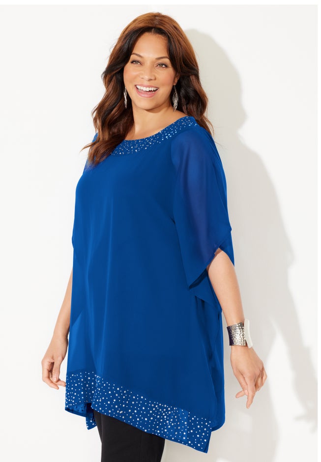 Embellished Poncho image number 2