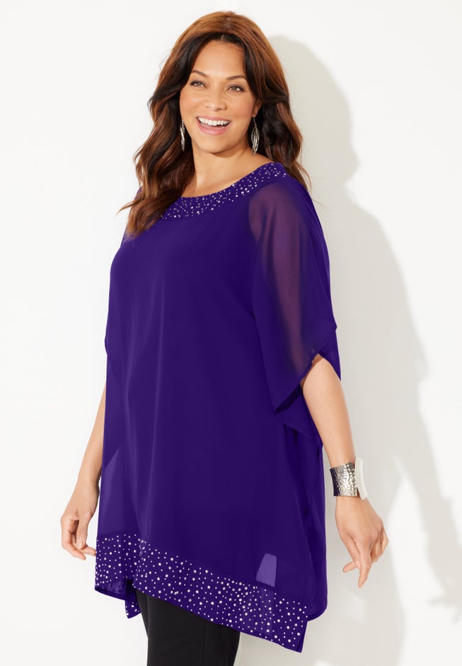 Embellished Poncho image number 2