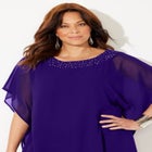 Embellished Poncho image number null