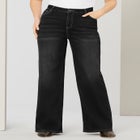 Plus Size 24/7 Stretch Wide Leg Jean image number null