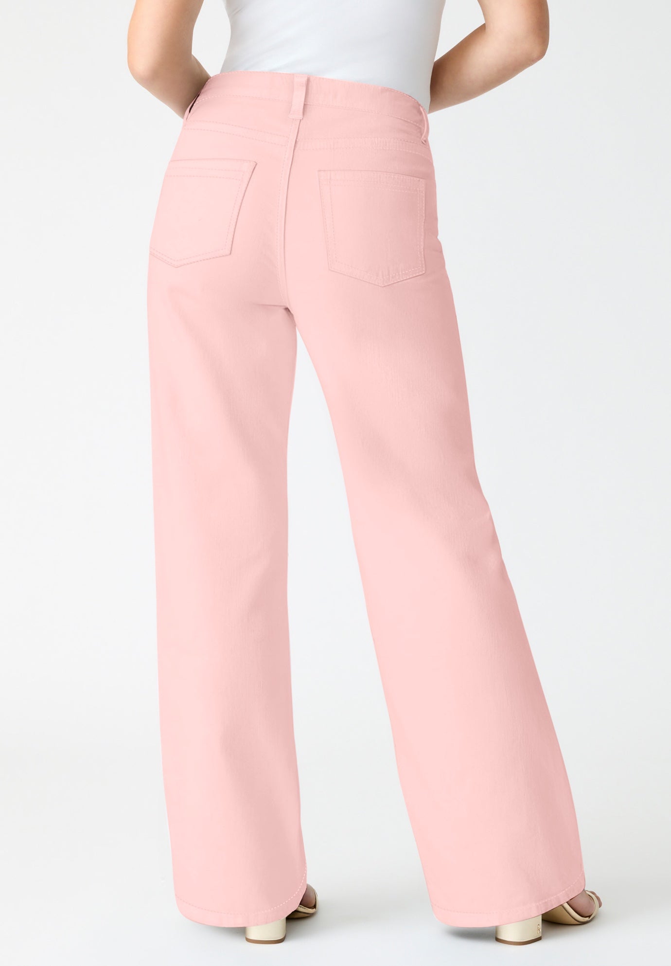 Plus Size 24/7 Stretch Wide Leg Jean image number 1