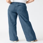 Plus Size 24/7 Wide Leg Jean image number 1