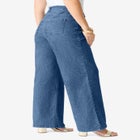 Plus Size 24/7 Stretch Wide Leg Jean image number null