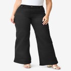 Plus Size 24/7 Stretch Wide Leg Jean image number null