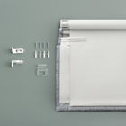 Sun Zero&trade; Somerton Textured 100% Blackout Cordless Roman Shade image number null