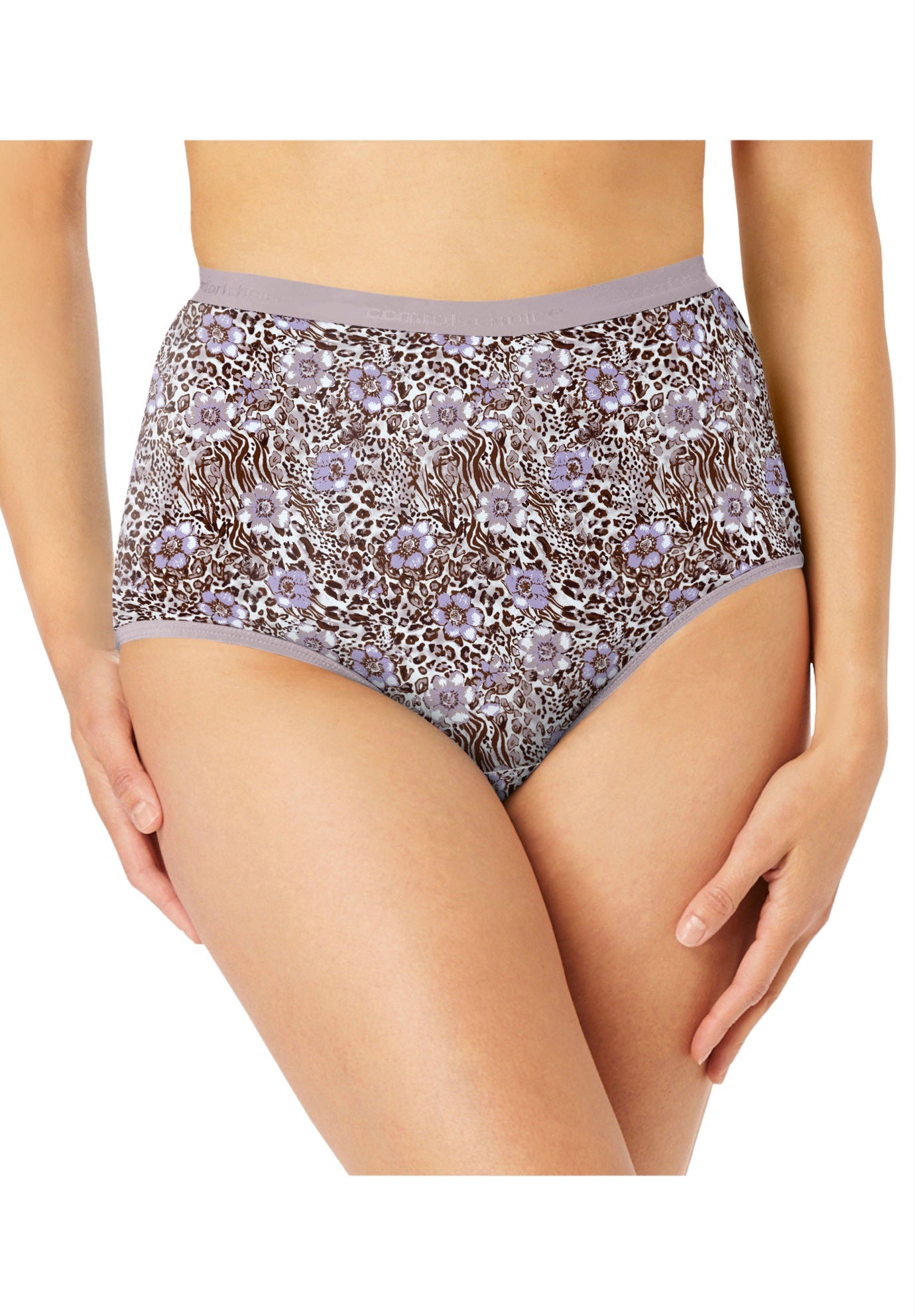 Full Coverage Stretch Cotton Brief 5 Pack image number 1