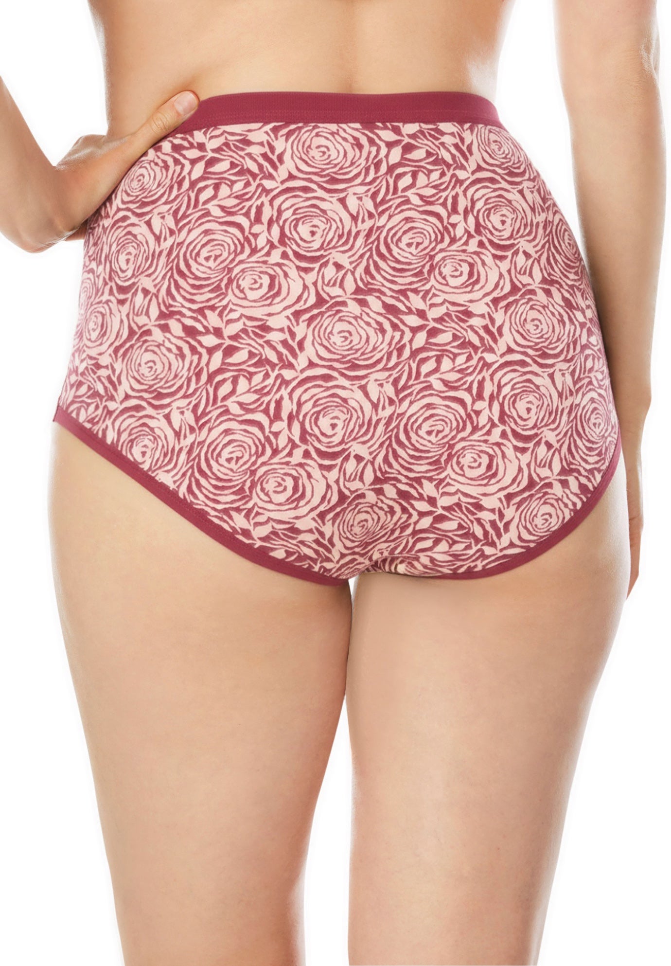 Full Coverage Stretch Cotton Brief 5-Pack image number 4