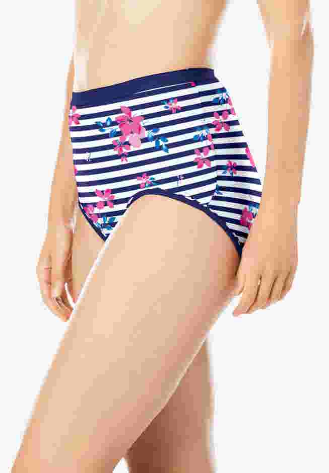 Full Coverage Stretch Cotton Brief 5-Pack image number 3