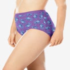 Full Coverage Stretch Cotton Brief 5-Pack image number null