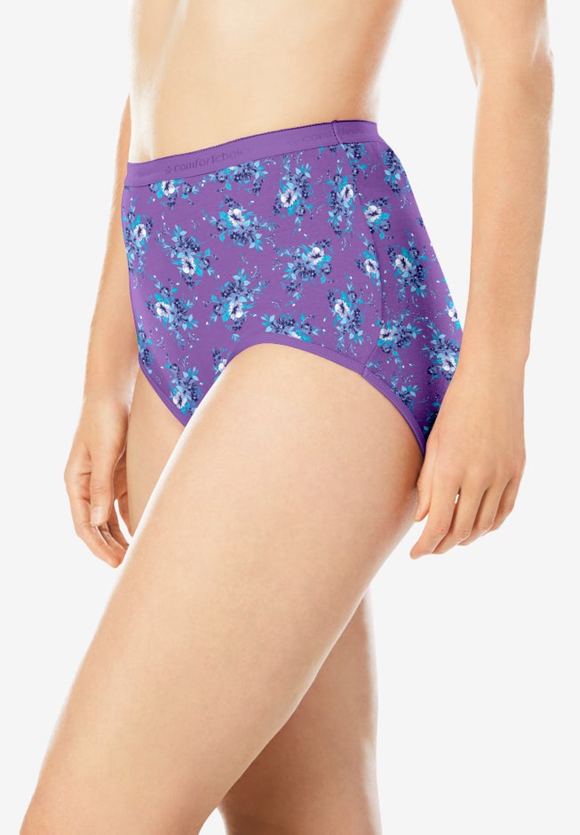 Full Coverage Stretch Cotton Brief 5-Pack image number 3