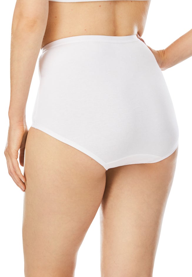 Full Coverage Stretch Cotton Brief 5-Pack image number 3