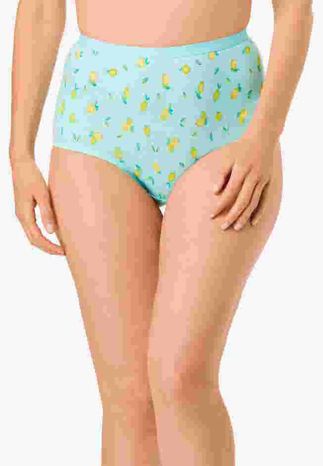 Full Coverage Stretch Cotton Brief 5-Pack image number 1
