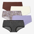 Full Coverage Stretch Cotton Brief 5 Pack image number 0