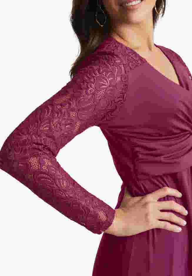 Lace Sweetheart Dress image number 5