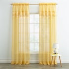 BH Studio Sheer Voile Pleated Rod-Pocket Panel image number null