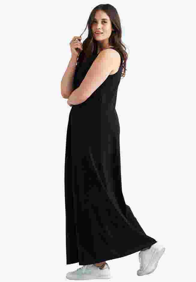 Sleeveless Knit Maxi Dress image number 1