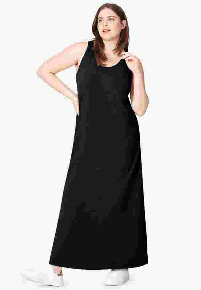 Sleeveless Knit Maxi Dress image number 0