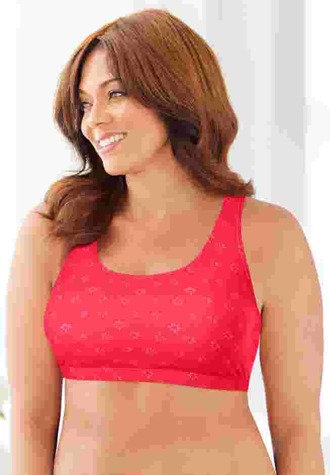 Leading Lady® Serena Low-Impact Wireless Active Bra 0514 image number 3