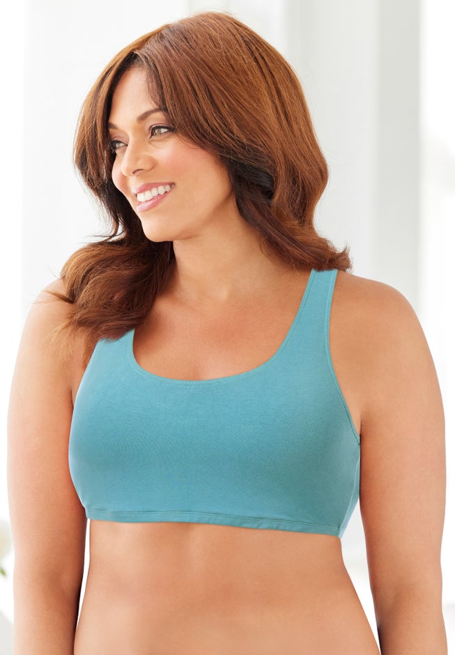 Leading Lady® Serena Low-Impact Wireless Active Bra 0514 image number 3