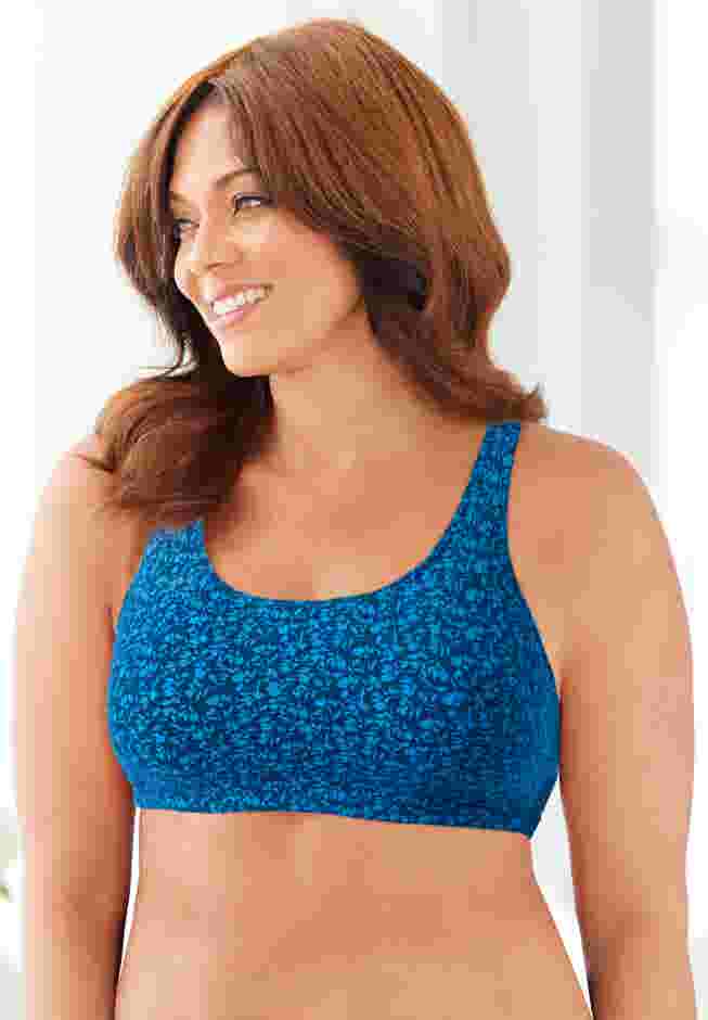 Leading Lady® Serena Low-Impact Wireless Active Bra 0514 image number 5