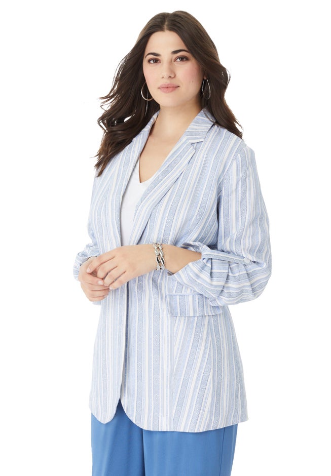 Linen Blazer image number 3