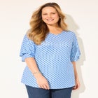 Flutter Sleeve Swing Top image number null