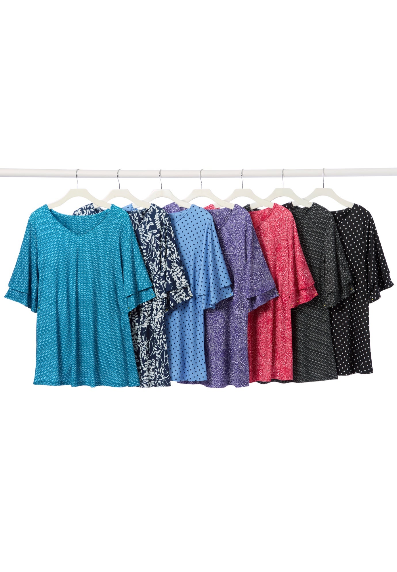 Flutter Sleeve Swing Top image number 3