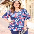 Flutter Sleeve Swing Top image number null